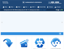 Tablet Screenshot of darmawisataindonesia.com